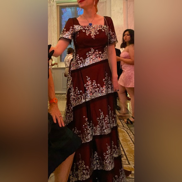 Rose Titanic Dress Costume for Halloween, size small - Picture 7 of 9